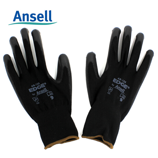 安思爾ansell 48-126耐磨抗撕裂PU塗層手套