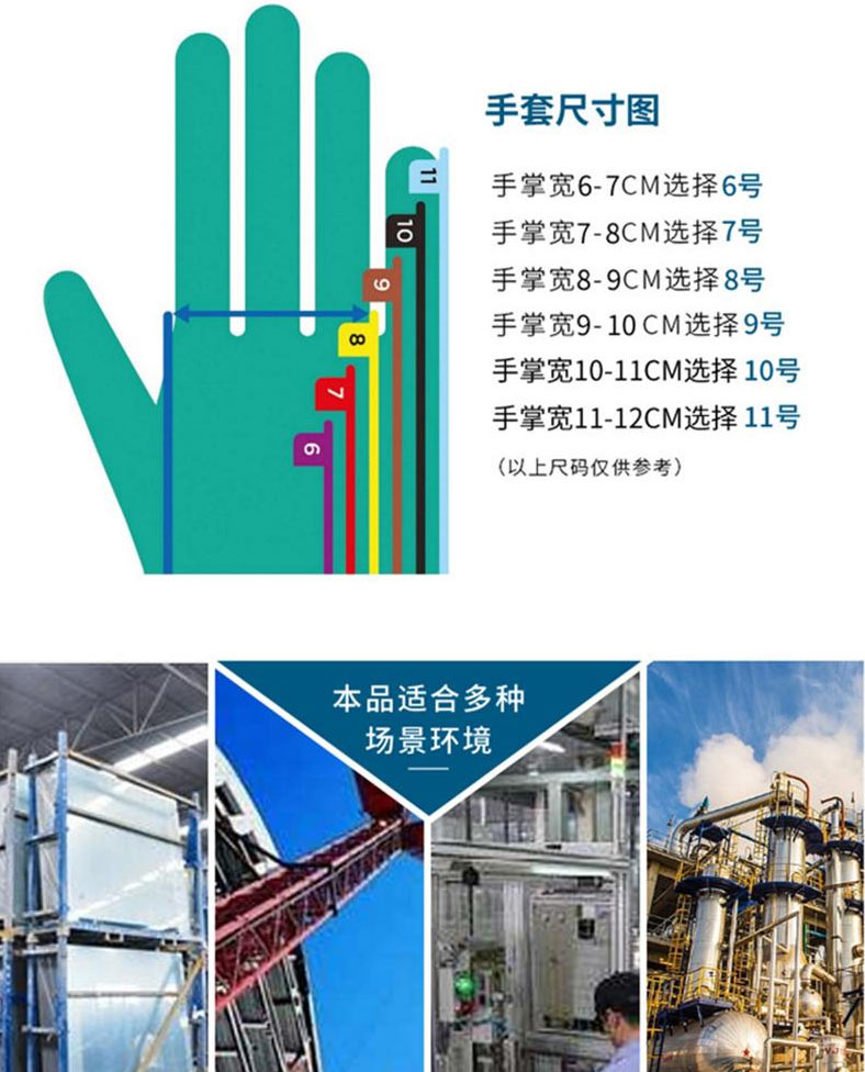 安思爾 27-600掌面塗腈膠針織手套