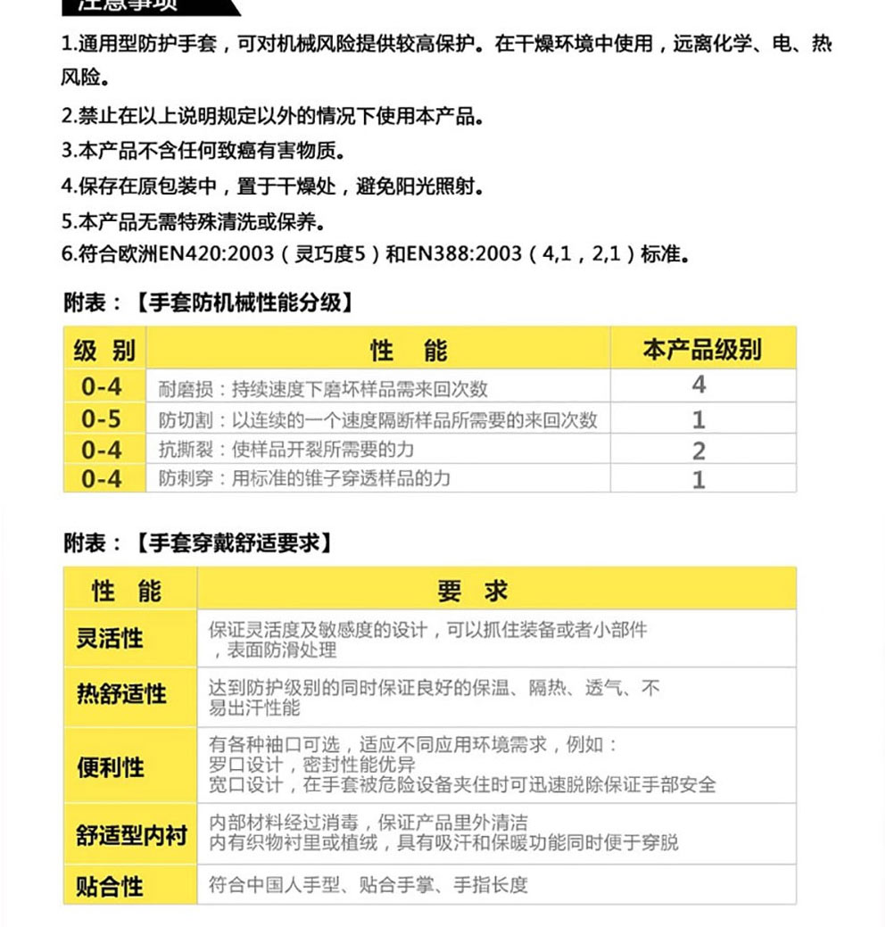 代爾塔201510氯丁防化耐酸鹼手套