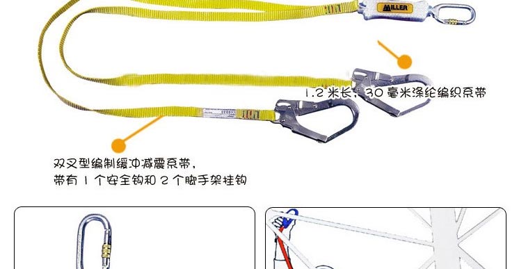 霍尼韋爾（巴固）1004590A 雙叉緩衝系帶