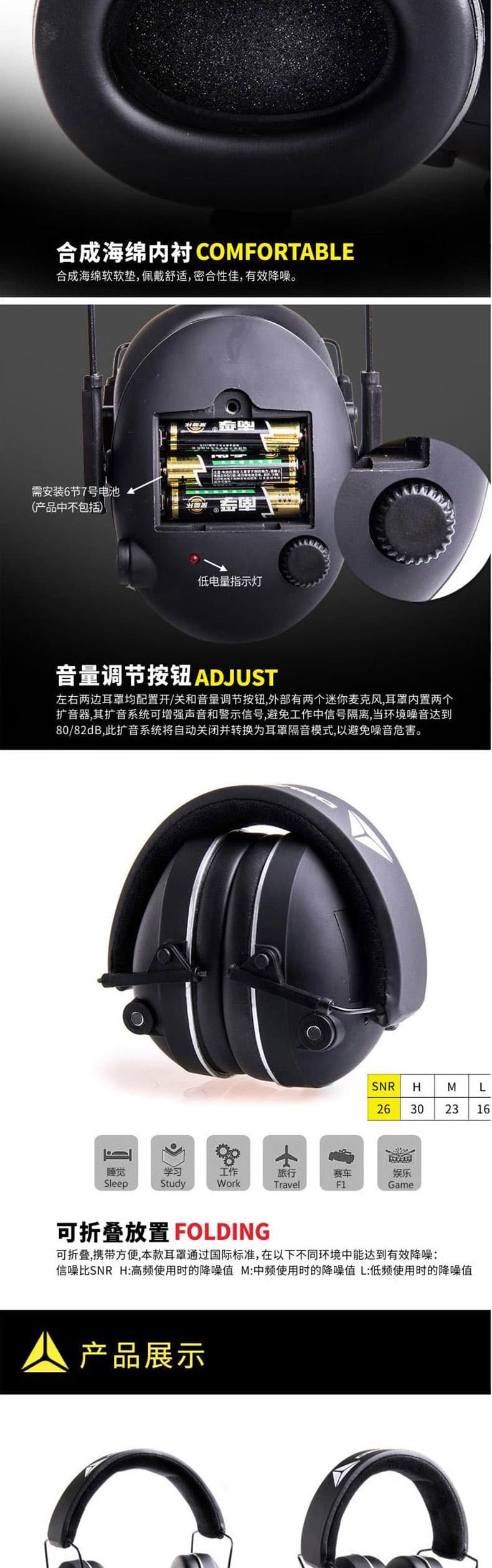 代爾塔 103015 PITSTOP電子耳罩--廣(guǎng)州耳部防護(hù)產(chǎn)品廠(chǎng)家