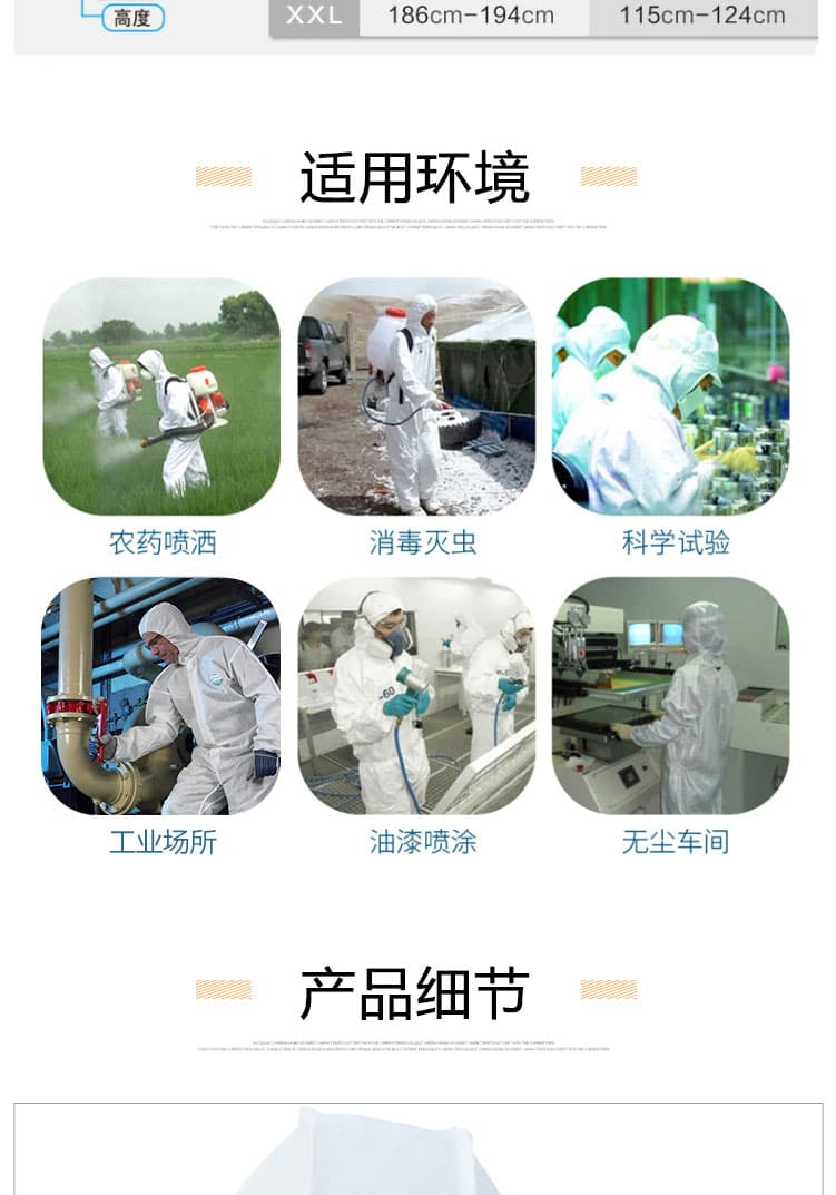 雷克蘭 AMN428E 帶帽連體防護(hù)服--廣(guǎng)州防護(hù)服廠(chǎng)家