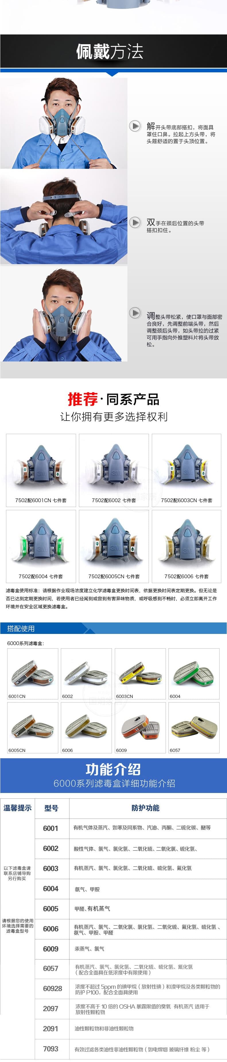 3M 7502 矽膠半面型防護(hù)面罩--廣(guǎng)州防毒面具供應(yīng)商